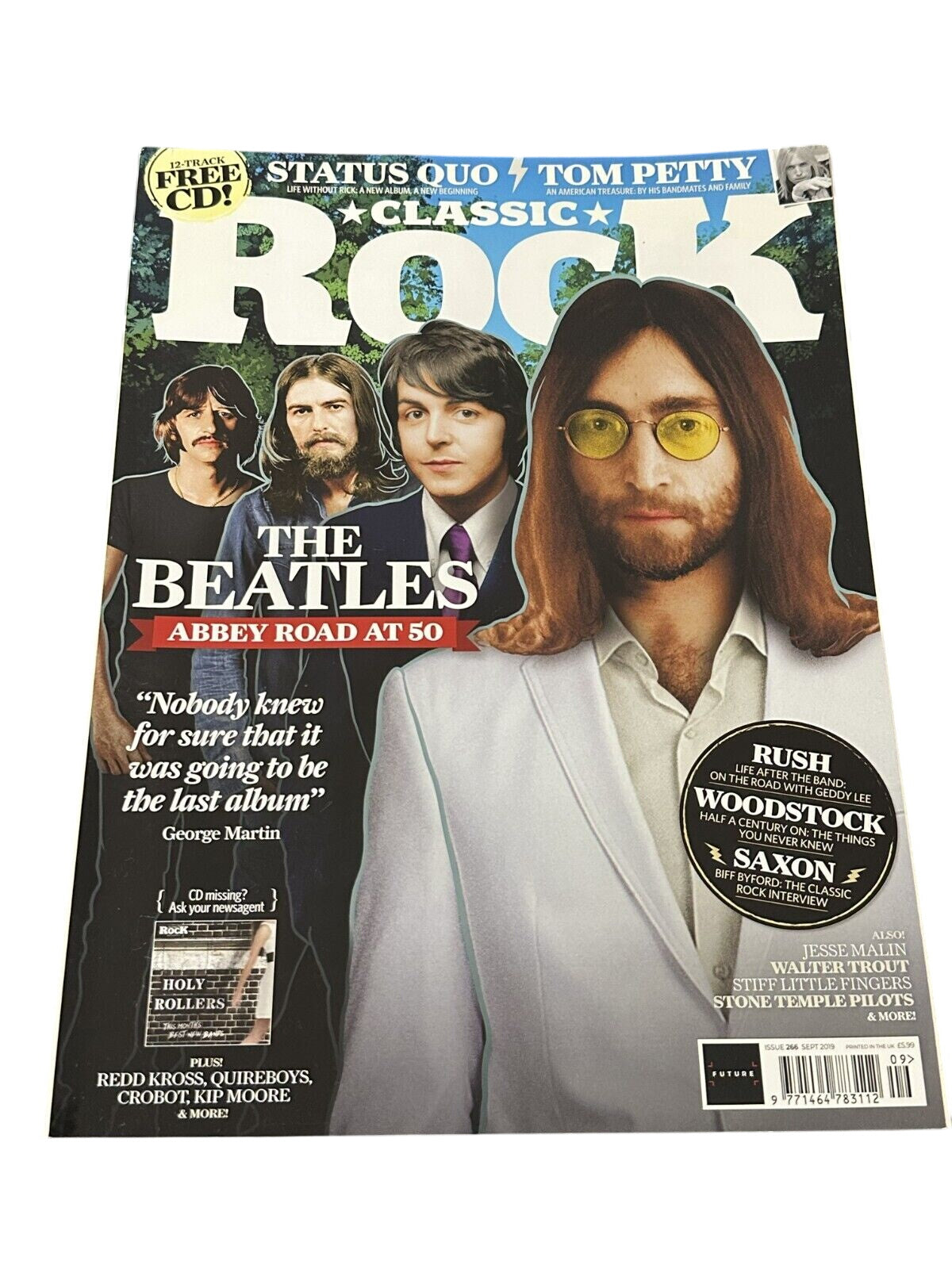 Classic Rock Magazine Issue 266 - Sep 2019 - The Beatles Rush Saxon