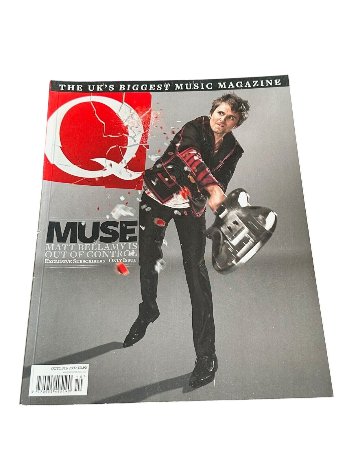 Q MAGAZINE  ISSUE# 279 - OCT 2009 MUSE SUBSCRIBERS ONLY EDITION RARE