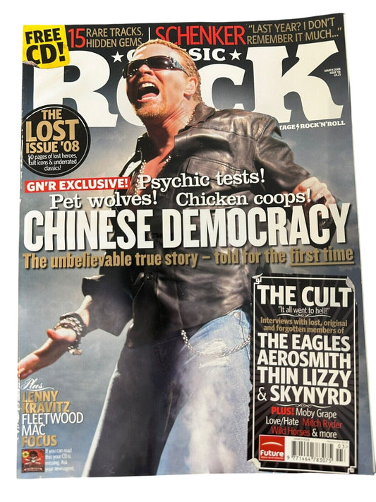 Classic Rock Magazine Issue 116 - March 2008 Gn'R