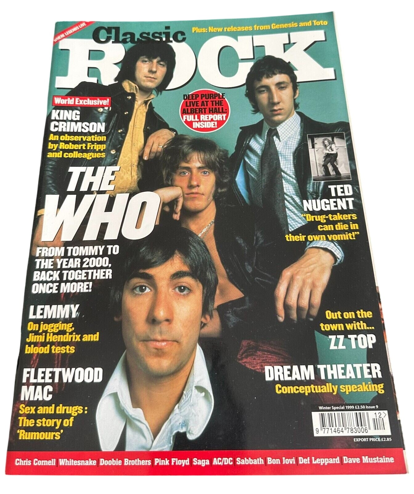 Classic Rock Magazine Issue 9 - Winter Spec. 1999 The Who Rare