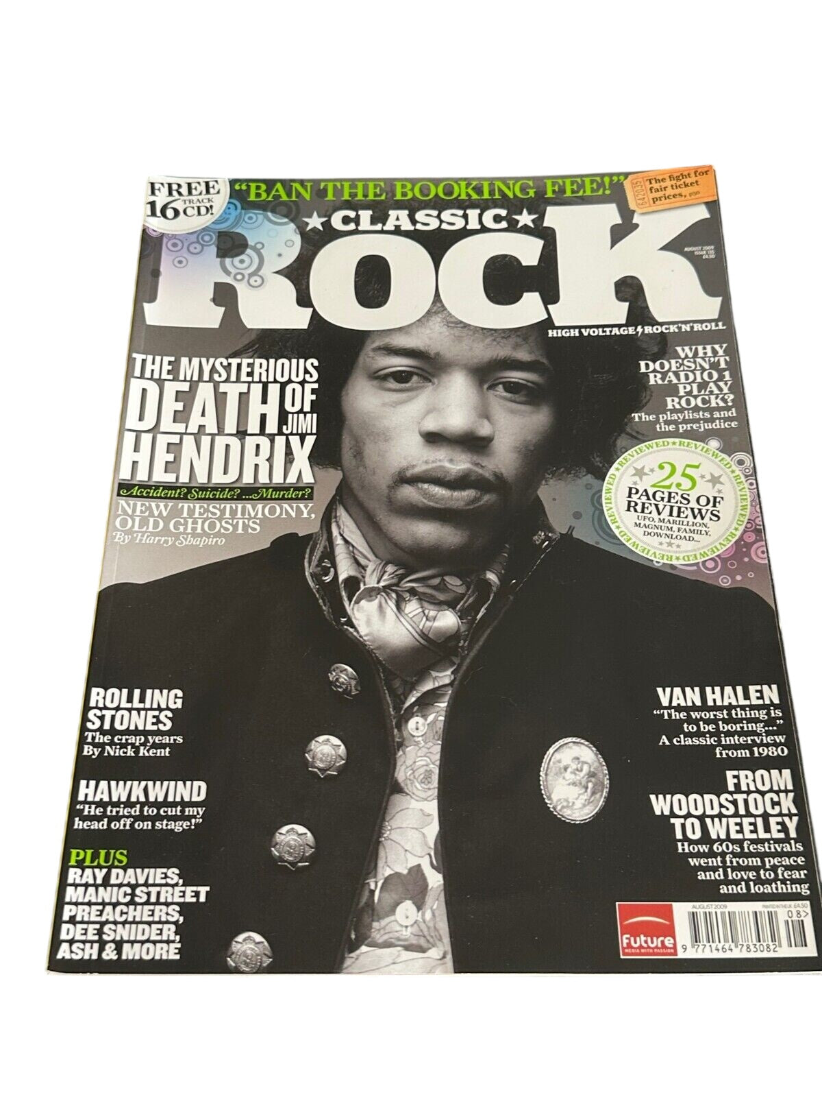 Classic Rock Magazine Issue 135 - August 2009 Jimi Hendrix