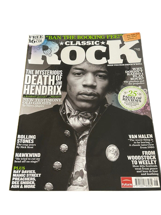 Classic Rock Magazine Issue 135 - August 2009 Jimi Hendrix