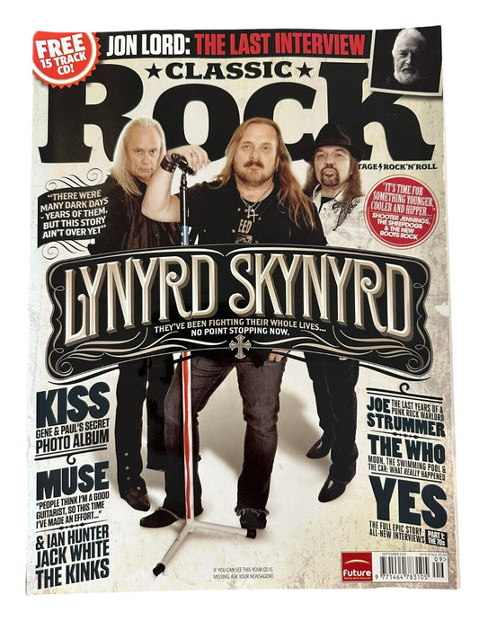 Classic Rock Magazine Issue 175 - September 2012 Lynryd Skynryd