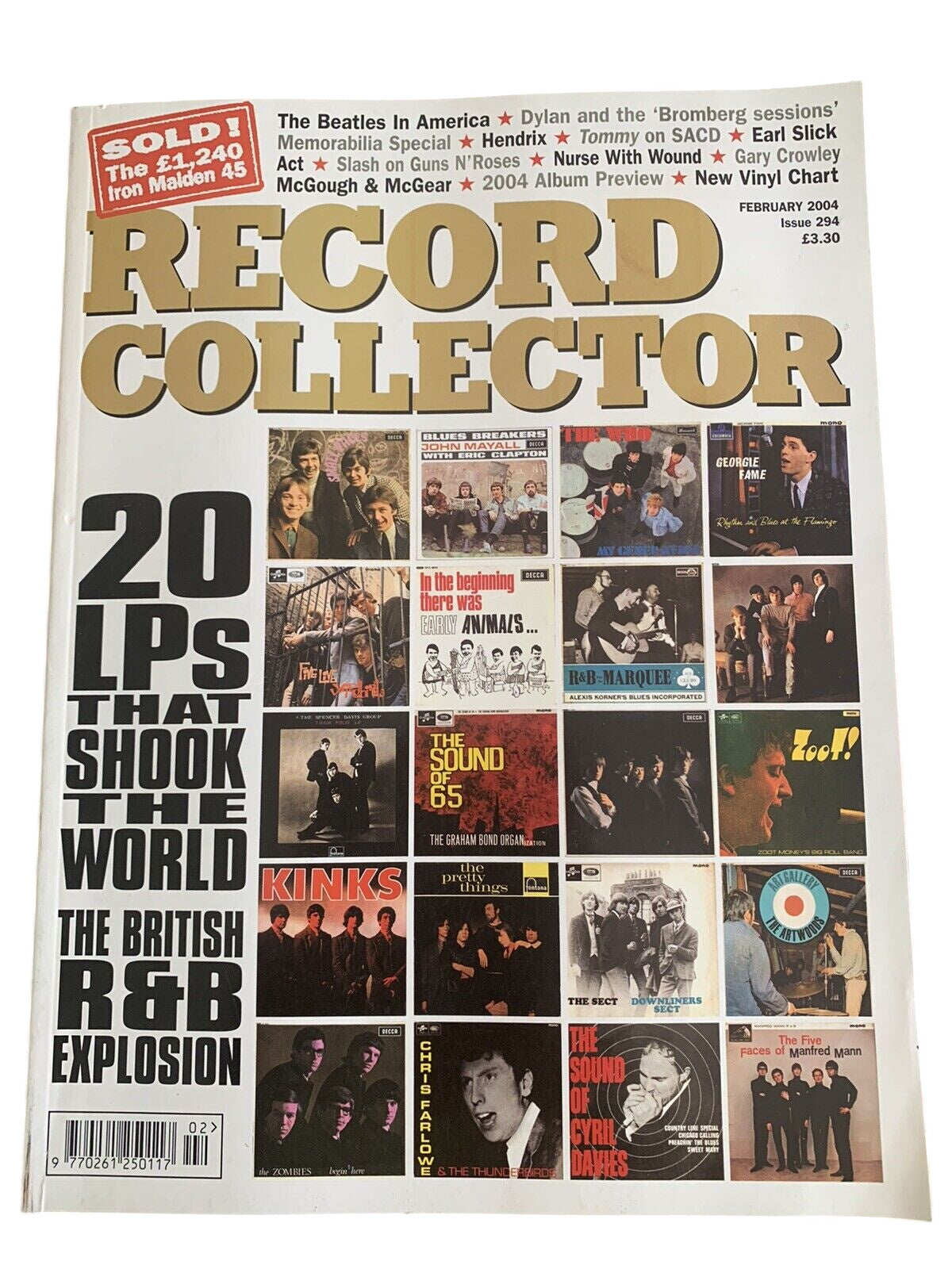 RECORD COLLECTOR MAGAZINE ~ February 2004 ISSUE: 294