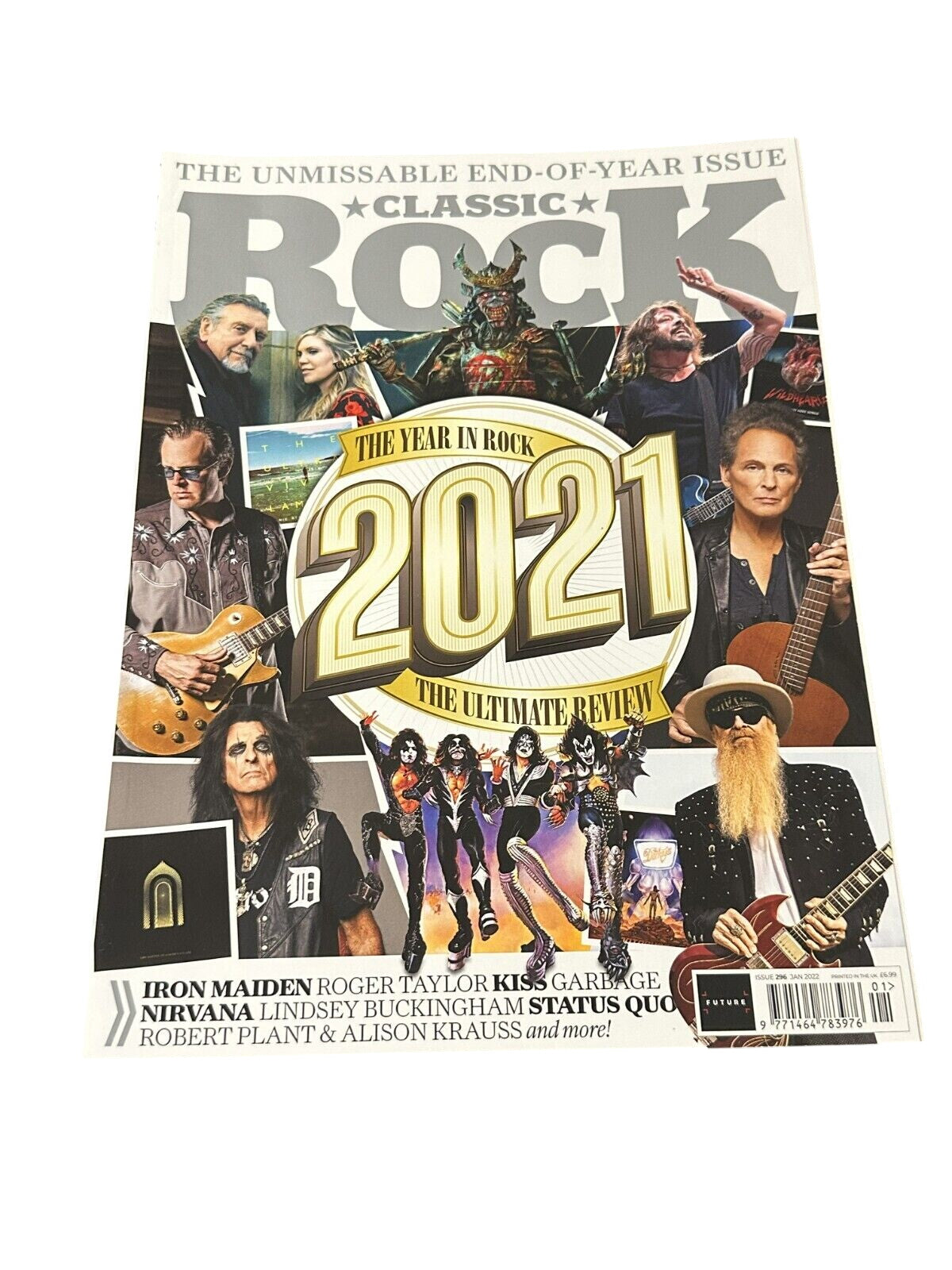 Classic Rock Magazine Issue 296 - January 2022 - The Year 2021 in Rock