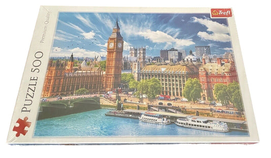 Trefl 500 Piece Jigsaw Puzzle - "Sunny Day in London" - Brand New and Sealed