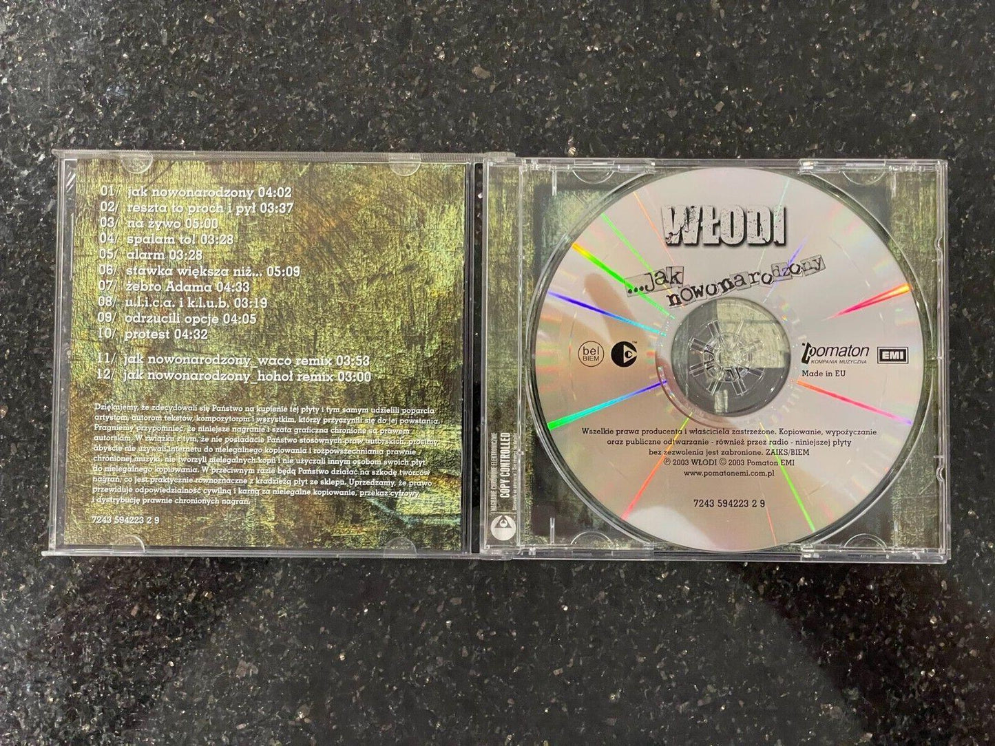 Wlodi - Molesta - Jak Nowonarodzony  (2003) Polish Hip Hop Polski Hip Hop
