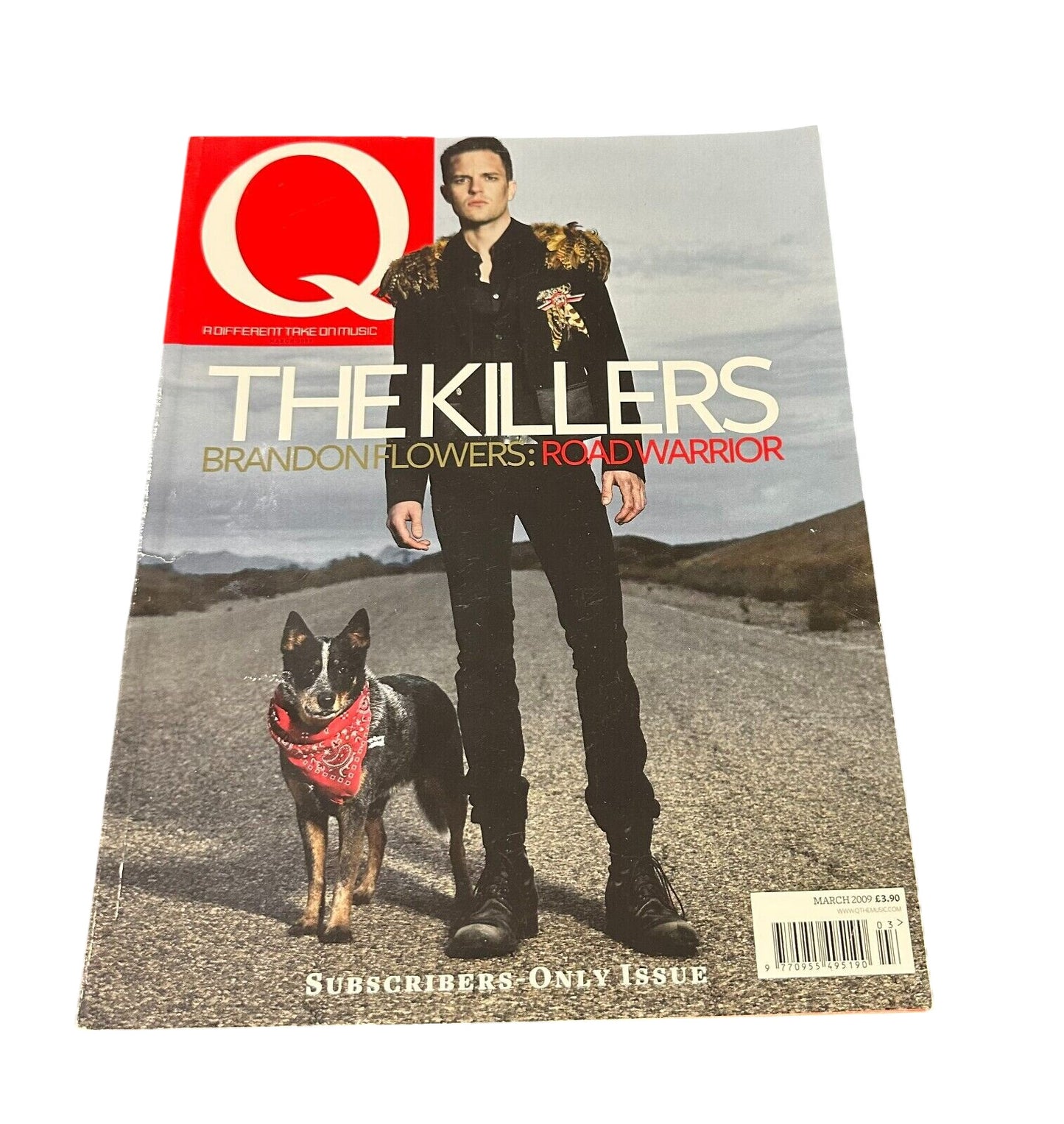 Q MAGAZINE  ISSUE# 272 - MARCH 2009 Killers Amy Winehouse Katy Perry