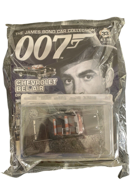 James Bond Car Collection 007 - Chevrolet Bel Air #33 Rare New