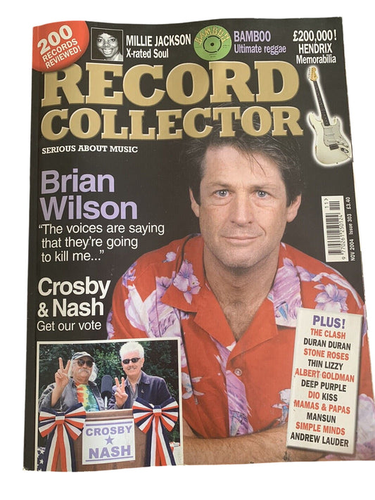 RECORD COLLECTOR MAGAZINE ~ November 2004 ISSUE: 303