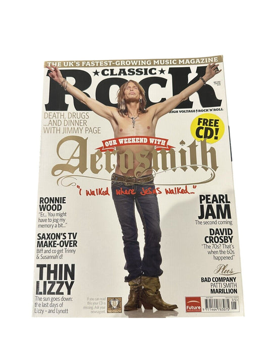 Classic Rock Magazine Issue 105 - May 2007 - Aerosmith