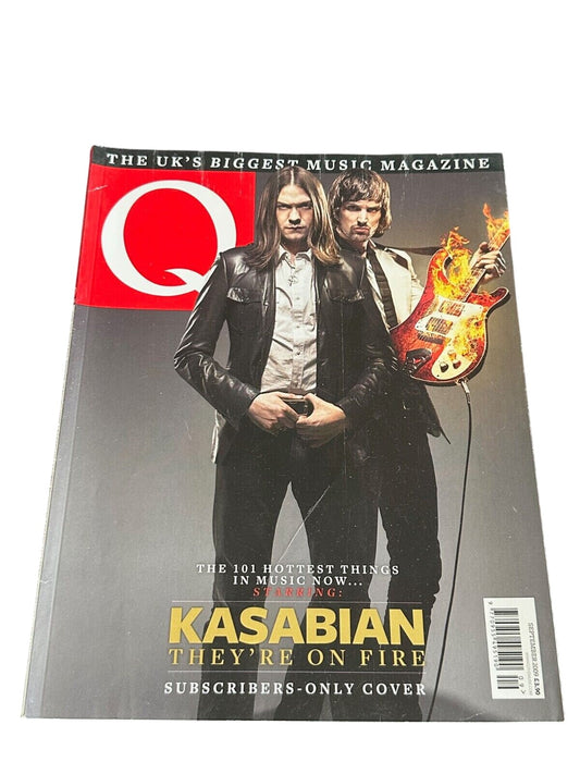 Q MAGAZINE  ISSUE# 278 - SEPT 2009 KASABIAN SUBSCRIBERS ONLY EDITION RARE