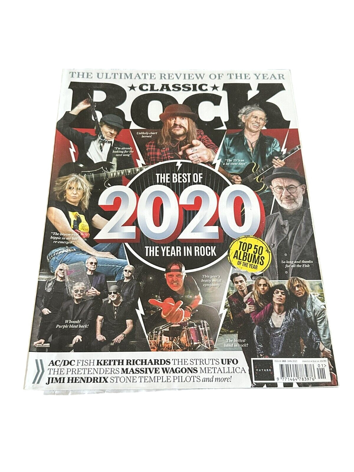 Classic Rock Magazine Issue 283 - January 2021 - Ultimate 2020