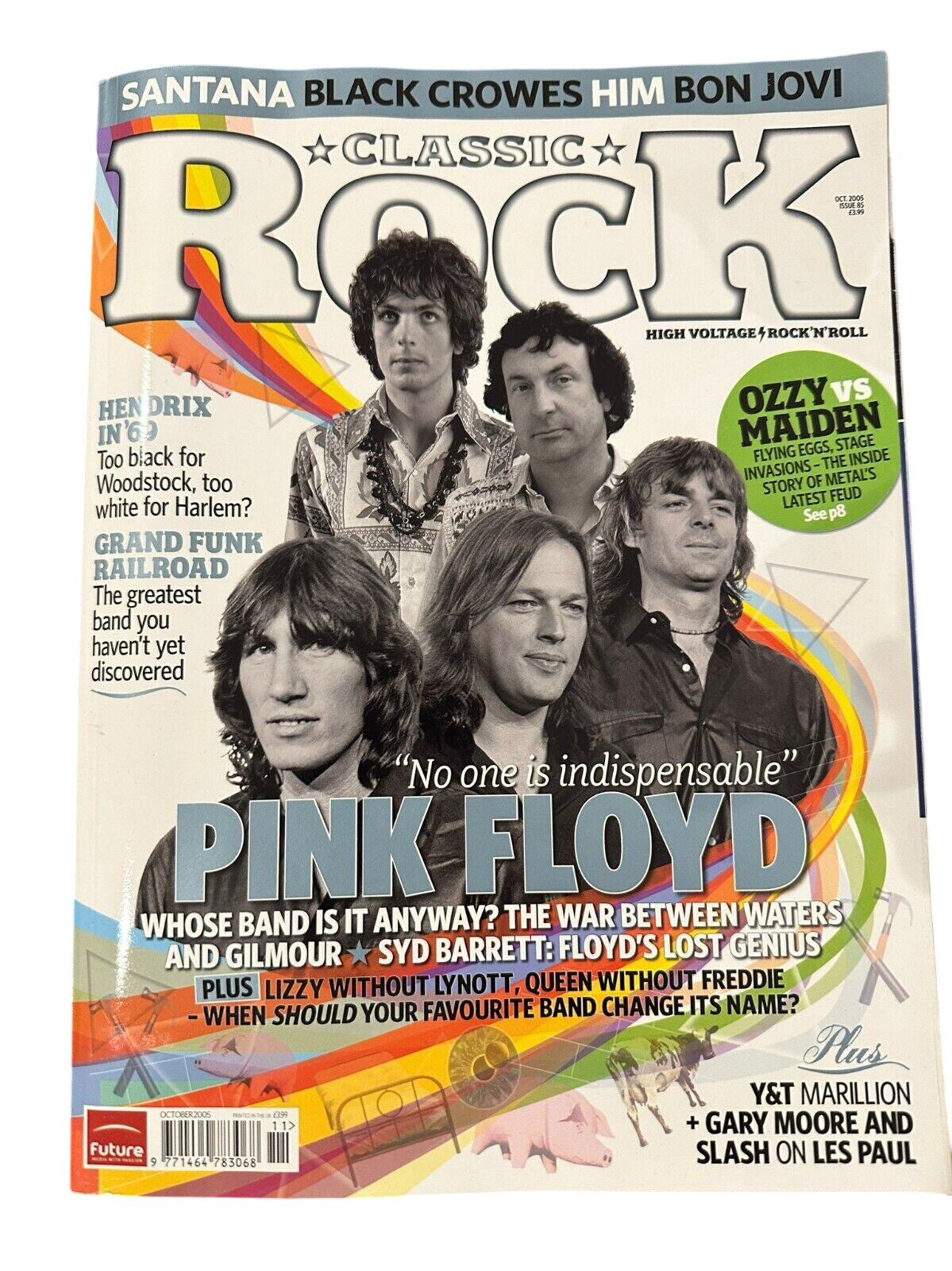Classic Rock Magazine Issue 85 - October 2005 Pink Floyd