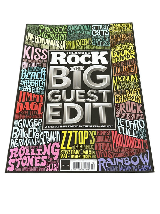 Classic Rock Magazine Issue 264 - SUMMER 2019 THE BIG GUEST EDIT