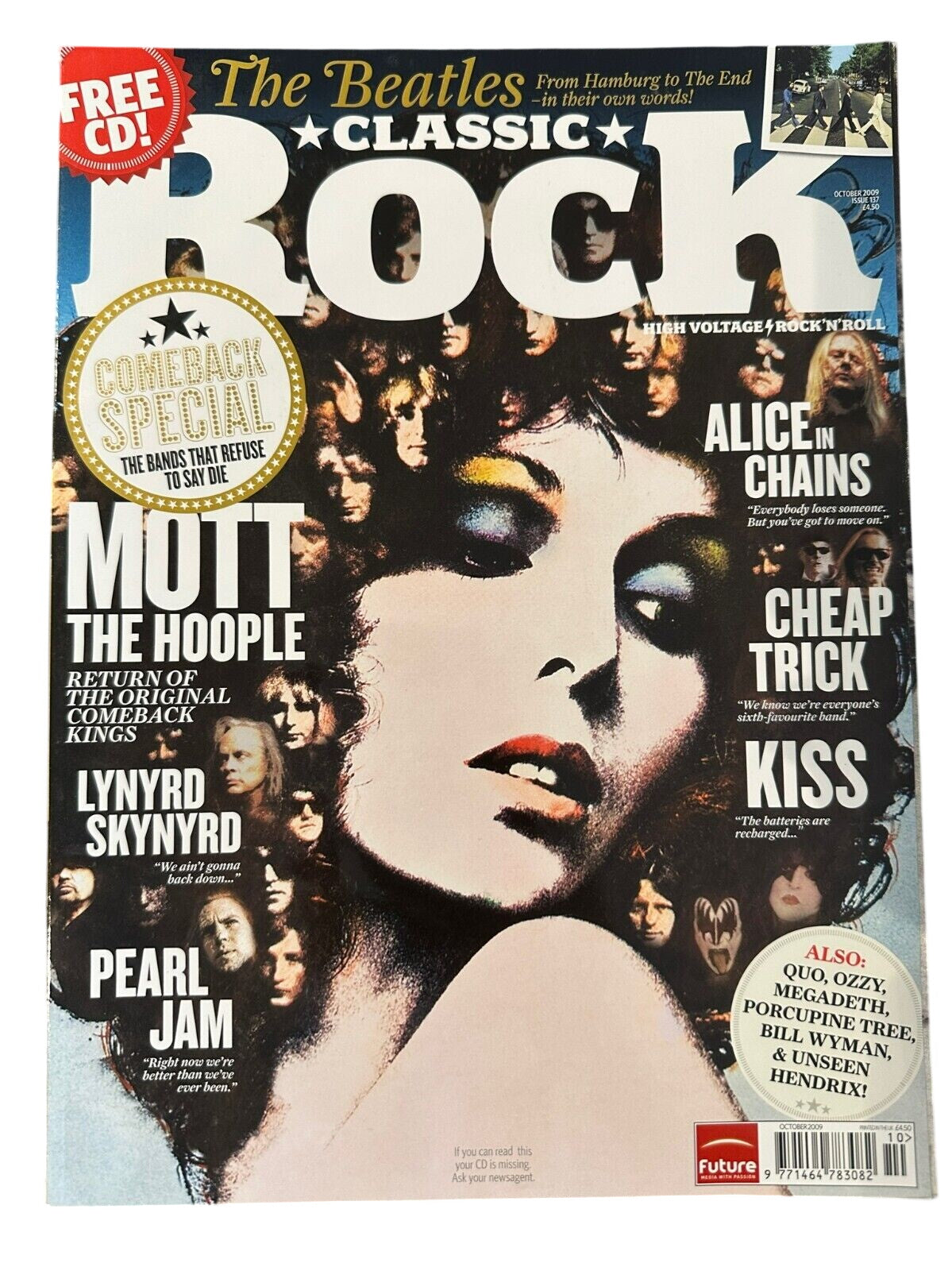 Classic Rock Magazine Issue 137 - October 2009 Madonna