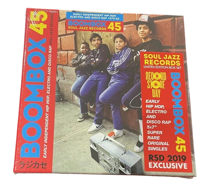 Various - Boombox 45/1979-82 (5x7 " Vinyl Box) 2019 Record Store Day New