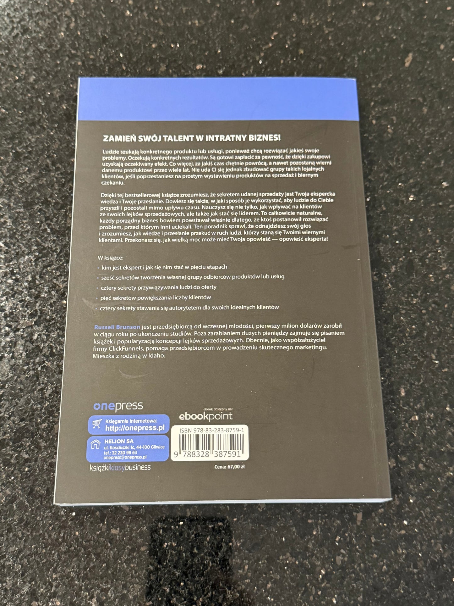 🇵🇱Polish Book - Russell Brunson - Tajniki Eksperta