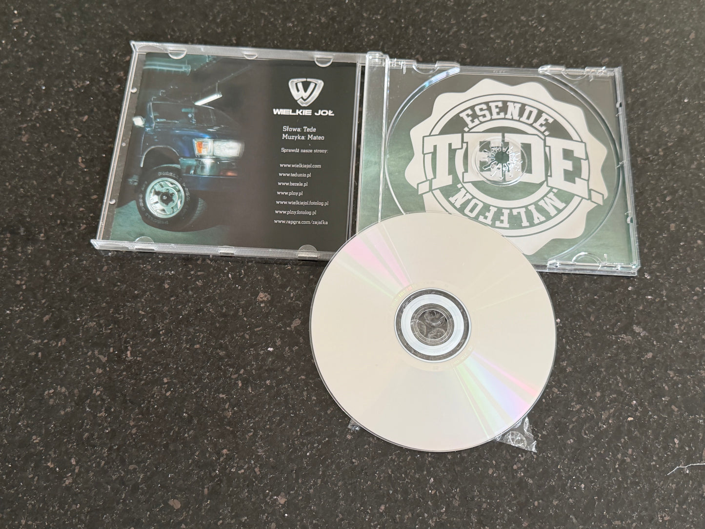 🇵🇱 Polish Hip Hop - Tede - Essende Mylffon 2006 1 wyd. Polski Hip Hop Polski Rap