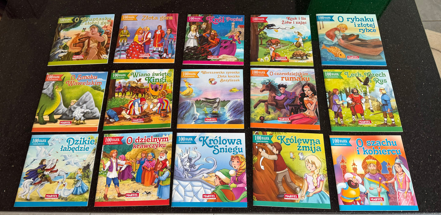🇵🇱Polish Bedtime Stories - Polskie Bajki x 25 Kolekcja “Najlepsze Bajki Dziecinstwa”