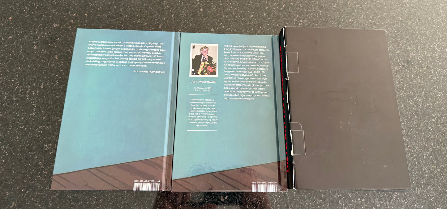 Polish 🇵🇱 Book - Jan Kwasniewski - Odzywianie (Odżywianie) Optymalne + Łatwe Odp na trudne pytania book set