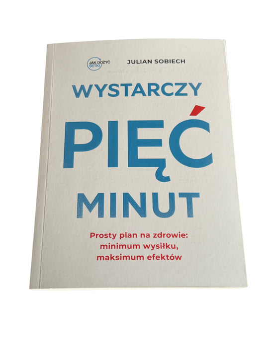 🇵🇱Polish Book - Julian Sobiech - Wystarczy Piec Minut