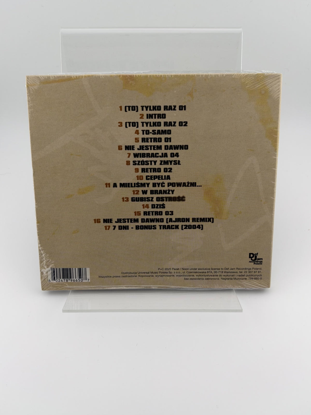 🇵🇱Polish Hip Hop CD - Pezet-Noon - Muzyka Poważna Polski Hip Hop/Polski Rap