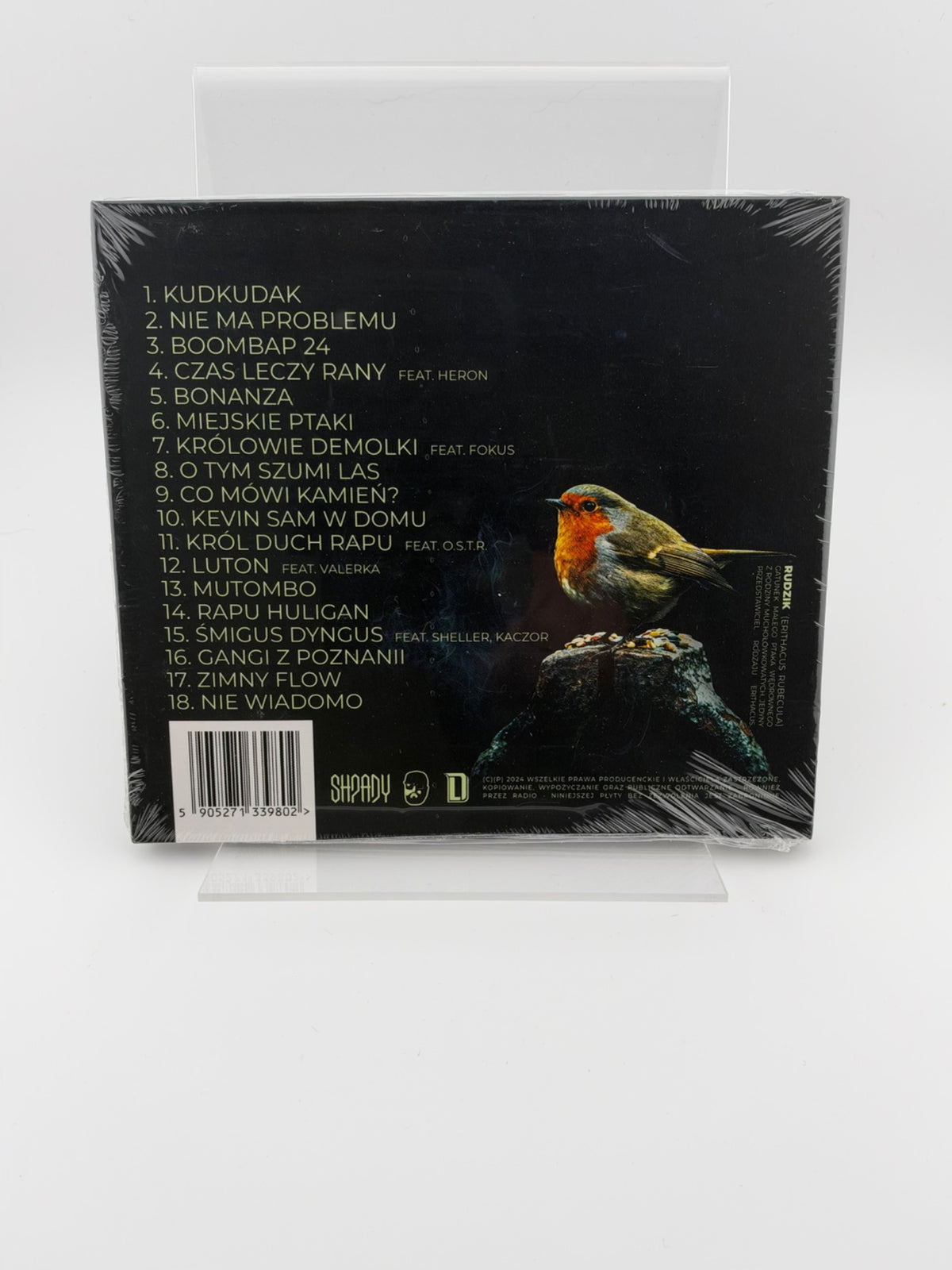 🇵🇱Polish Hip Hop CD - Donguralesko - Miejskie Ptaki (2024) Polski Hip Hop/Polski Rap