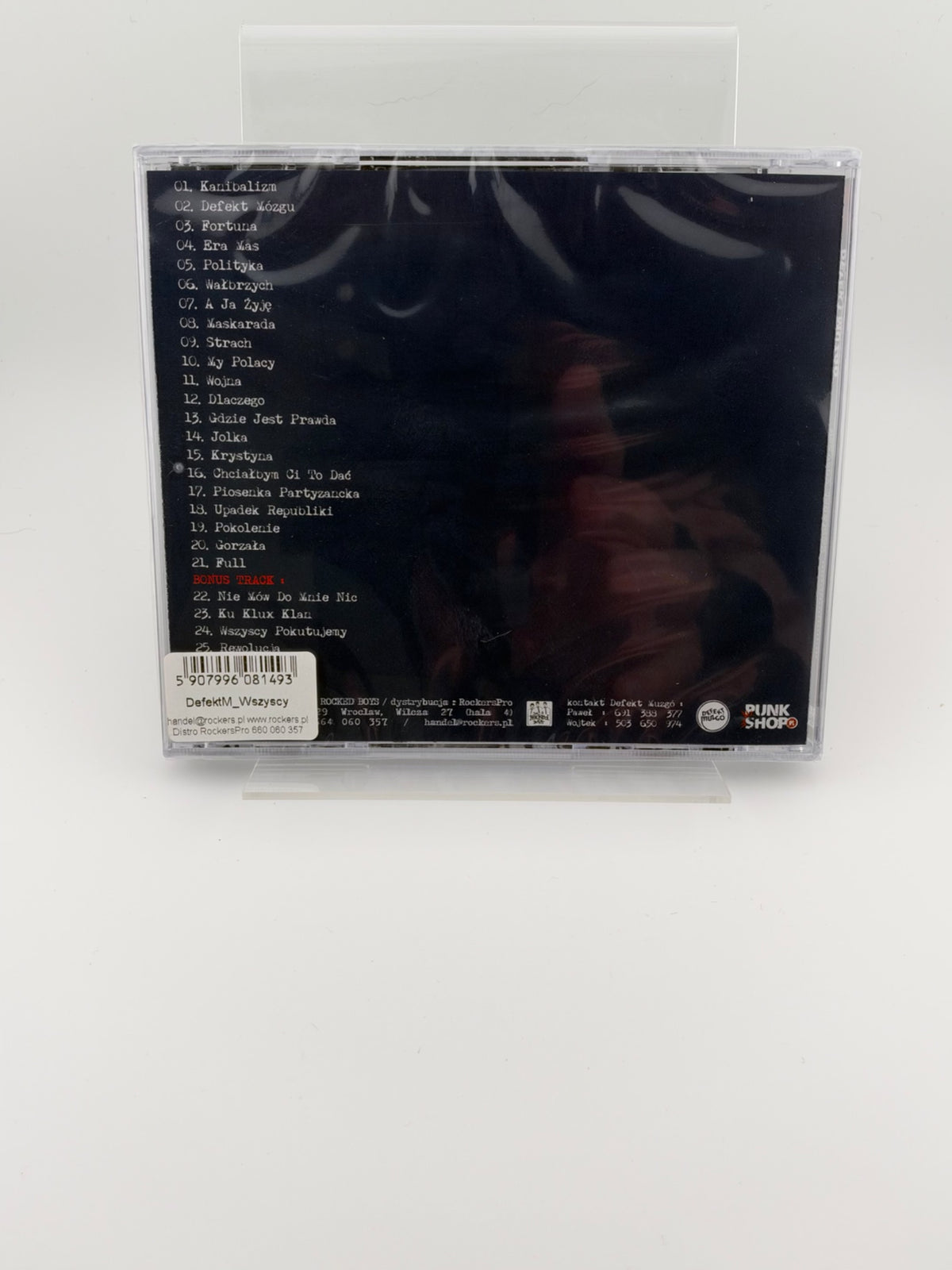 🇵🇱Polish Music CD - Defekt Mózgu - Wszyscy Jedziemy Polish Punk/Polski Punk