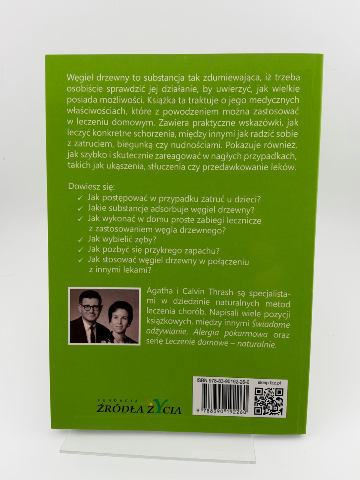 🇵🇱Polish Book - Agatha Thrash, Calvin Thrash - Leczenie Węglem Drzewnym