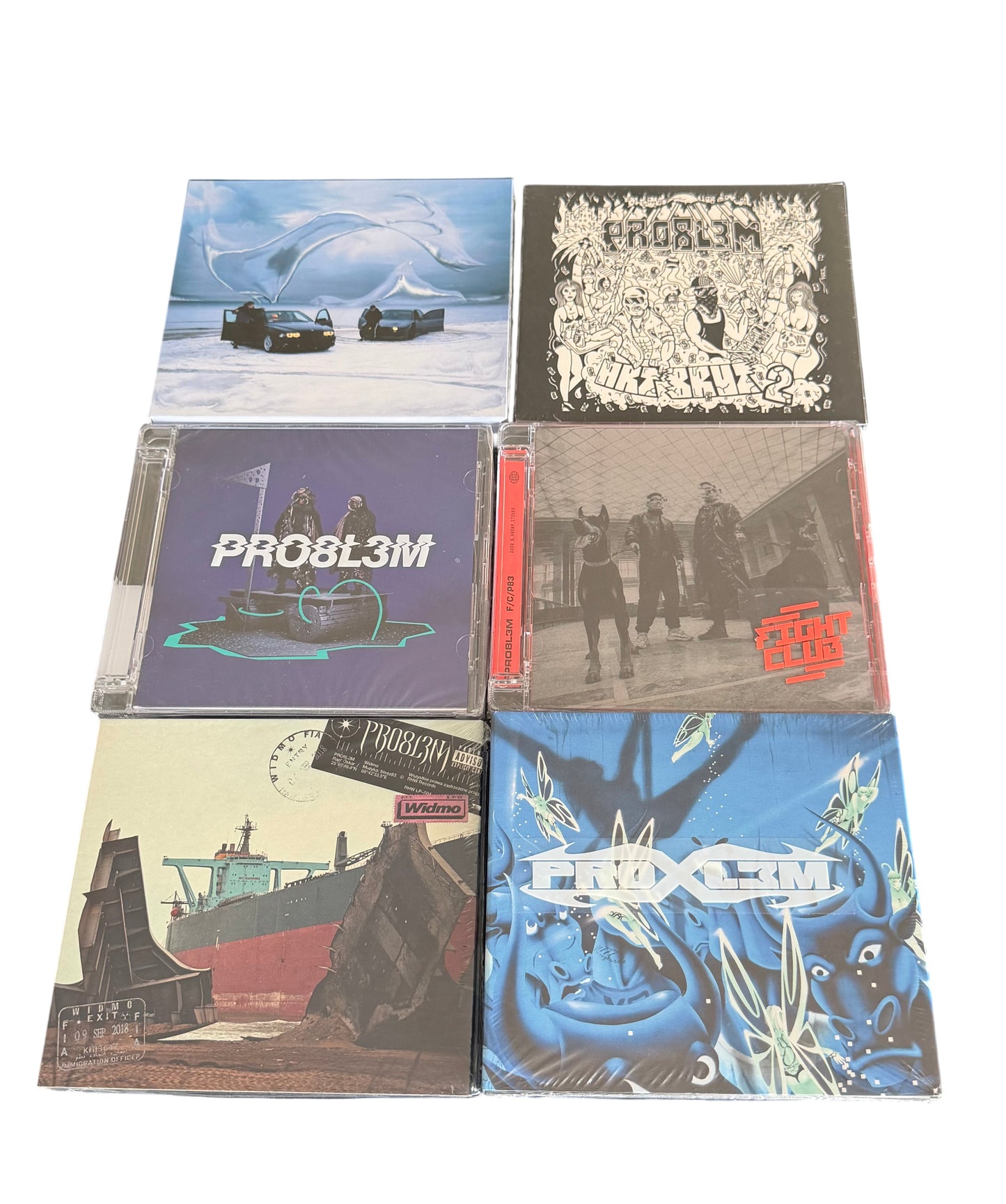🇵🇱 Polish Hip Hop CD - PRO8L3M - 6 x CD Mega Pakiet 🇵🇱 Polish Hip Hop Polski Hip Hop CD