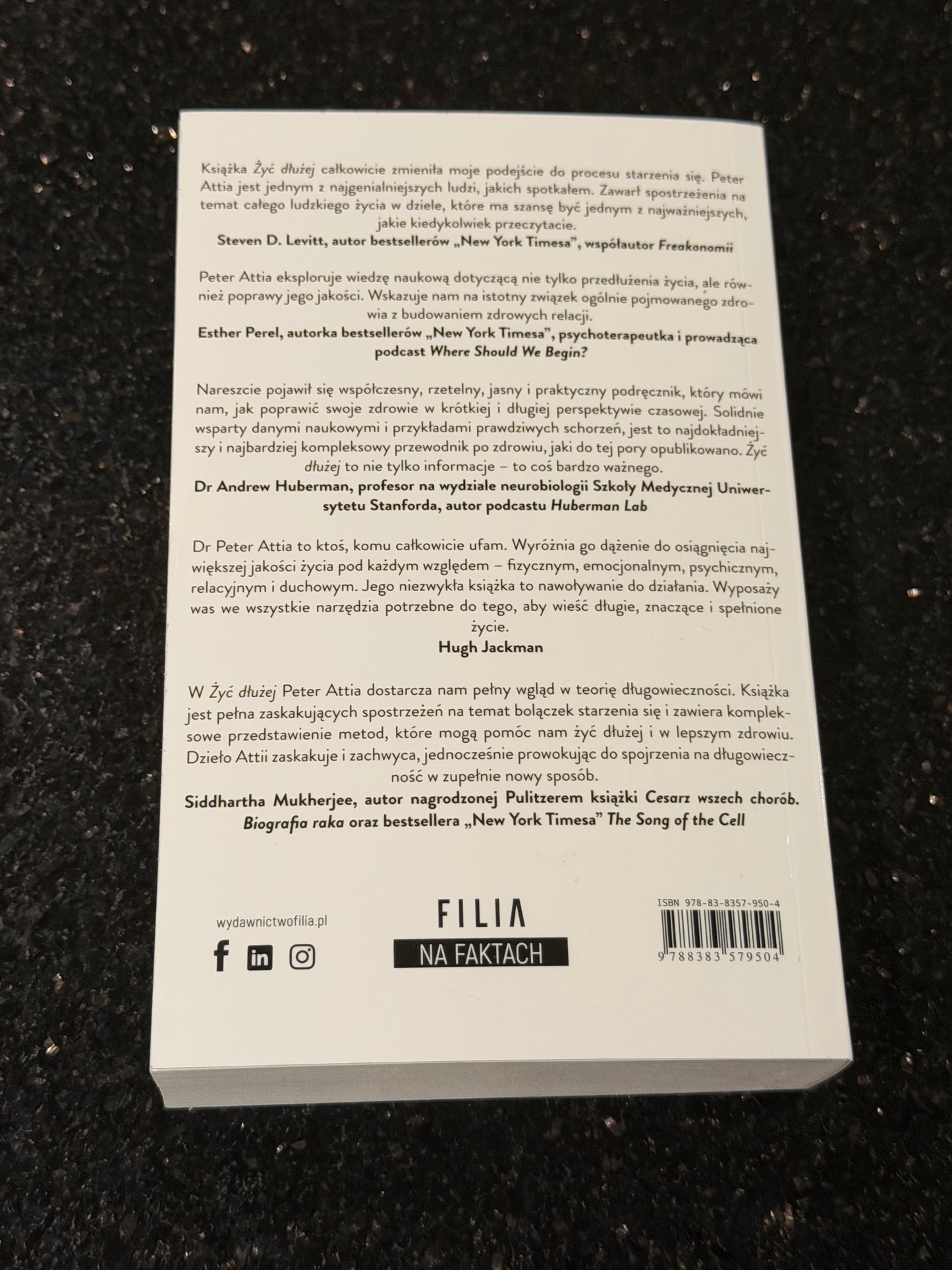 🇵🇱Polish Book - Bill Gifford - Żyć dłużej - Nauka o dlugim życiu w zdrowiu