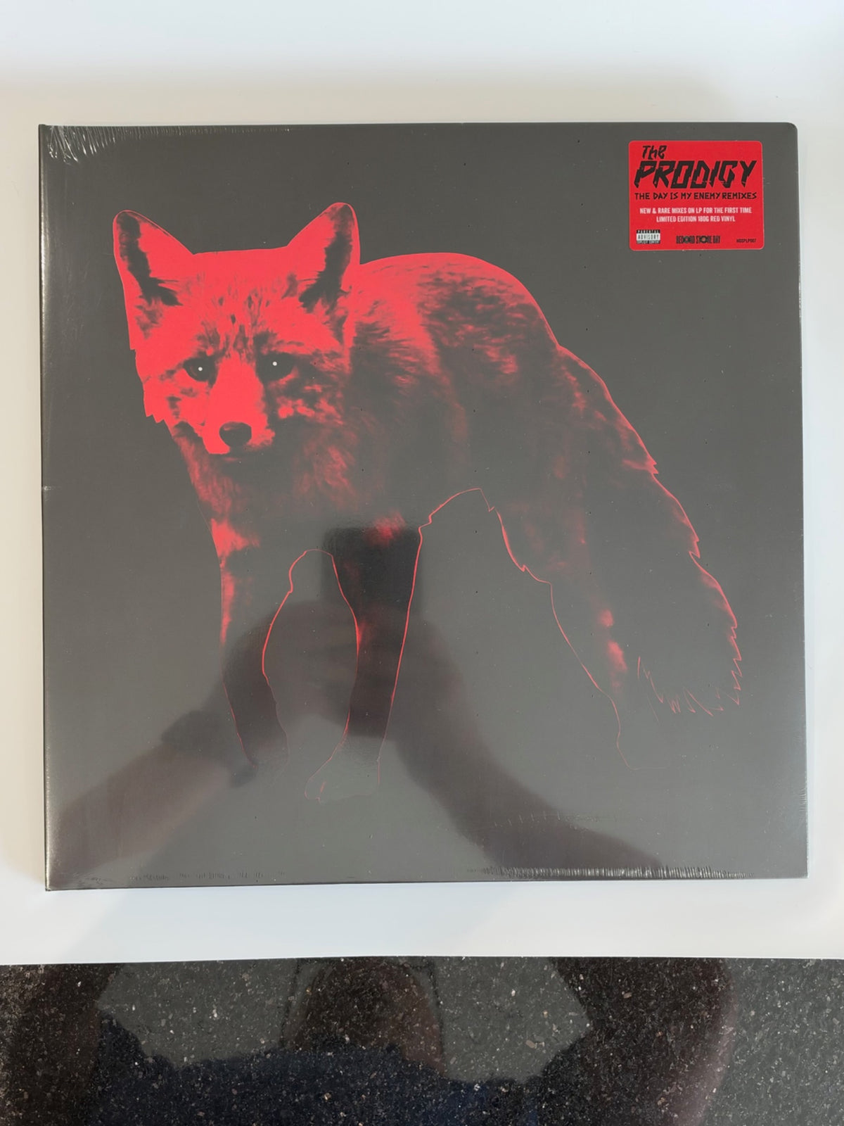 Vinyl LP - The Prodigy - The Day Is My Enemy Remixes (Limited Edition Red Vinyl) 2022 RARE