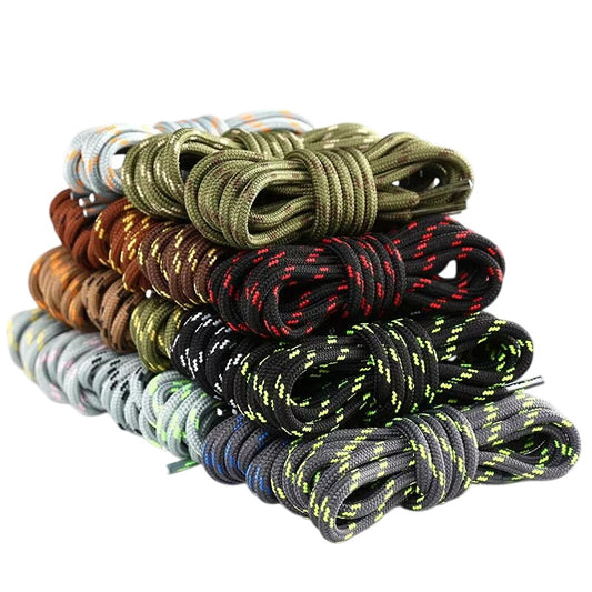 Shoe/Boot Laces round 4mm Strong for Hiking/Work/Casual
