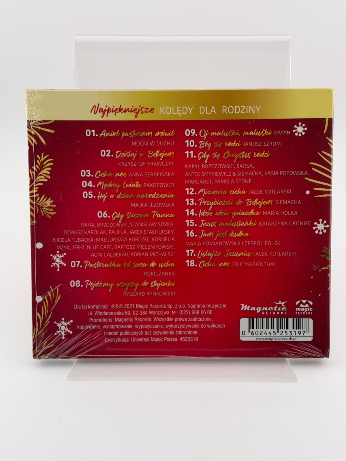 🇵🇱Polish Music CD - Najpiękniejsze Kolędy Dla Rodziny (2021)