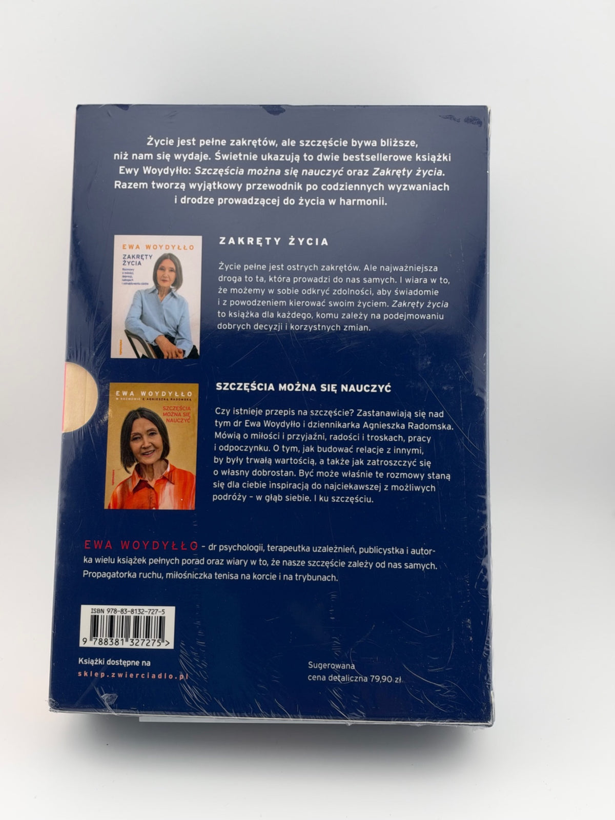 🇵🇱Polish Book - Ewa Woydyłło - Szczęście może czekać za zakrętem Zestaw 2 Książek na prezent