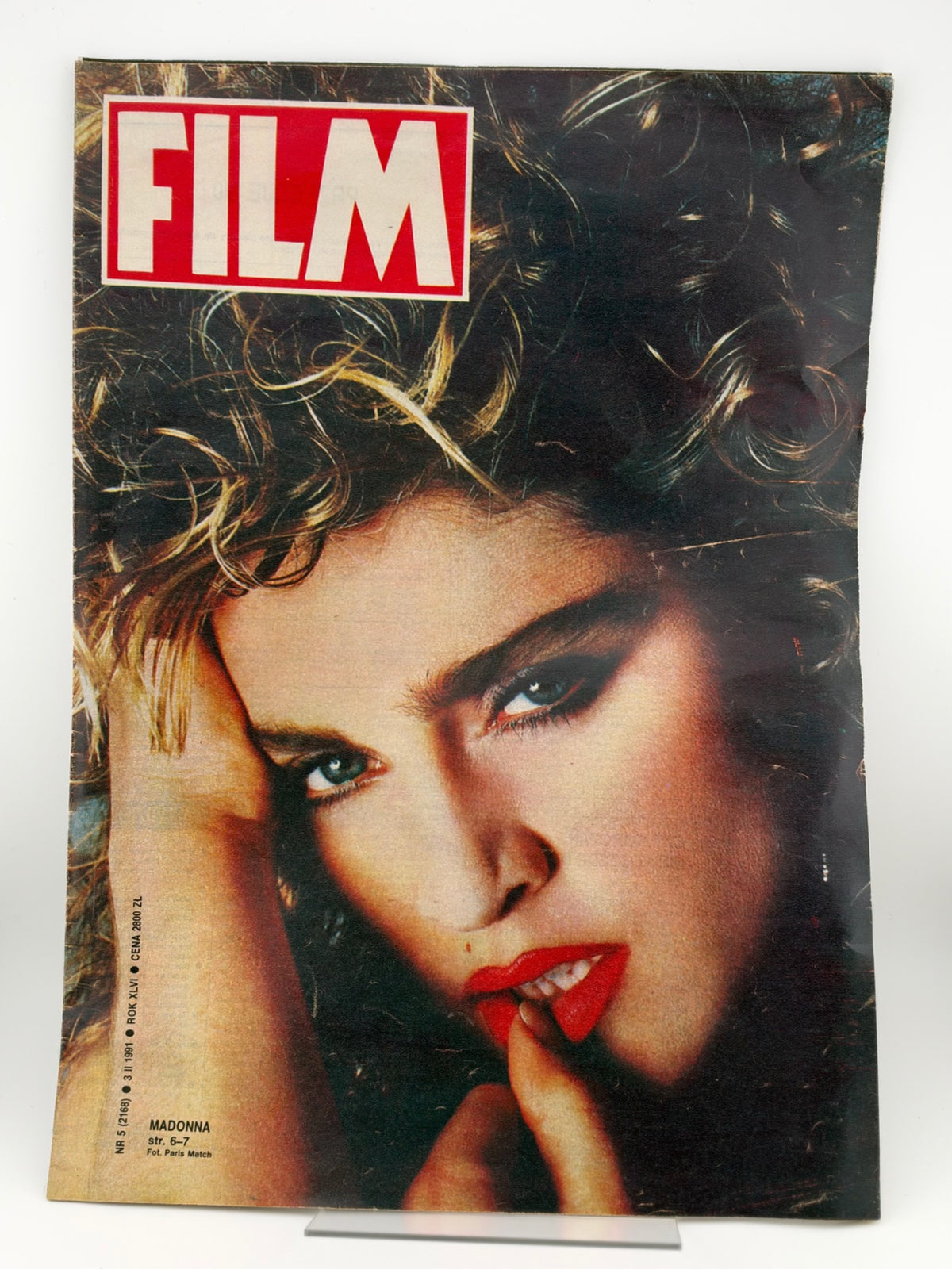 🇵🇱Polish Magazine - Film Nr 5 (2168) - Madonna Cover - 3 II 1991 - ULTRA RARE