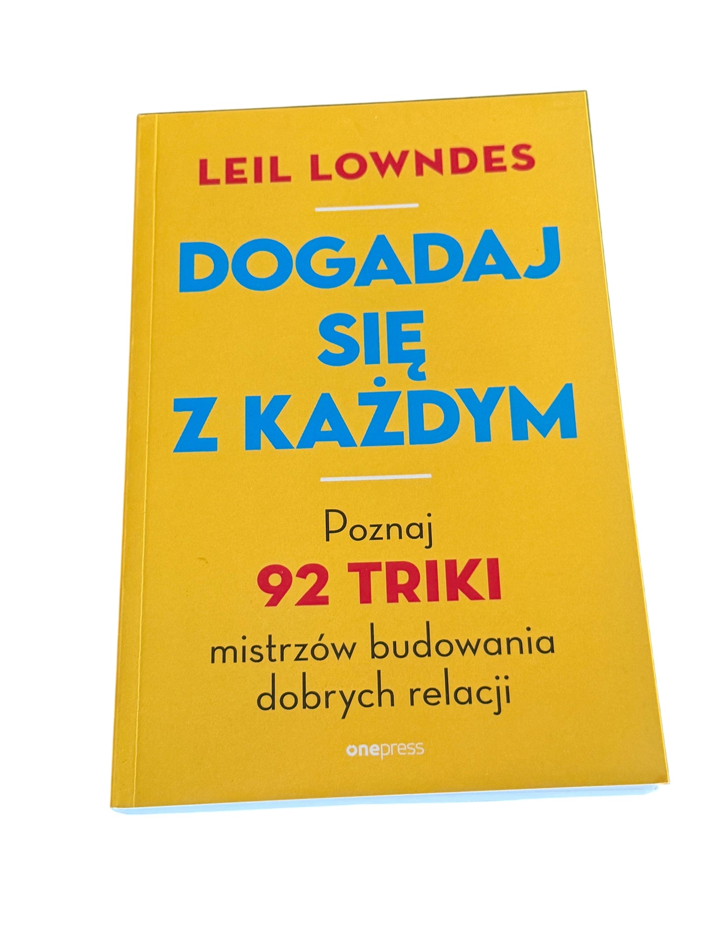 Polish 🇵🇱 Book - Leil Lowndes - Dogadaj sie z kazdym - Next Day Delivery