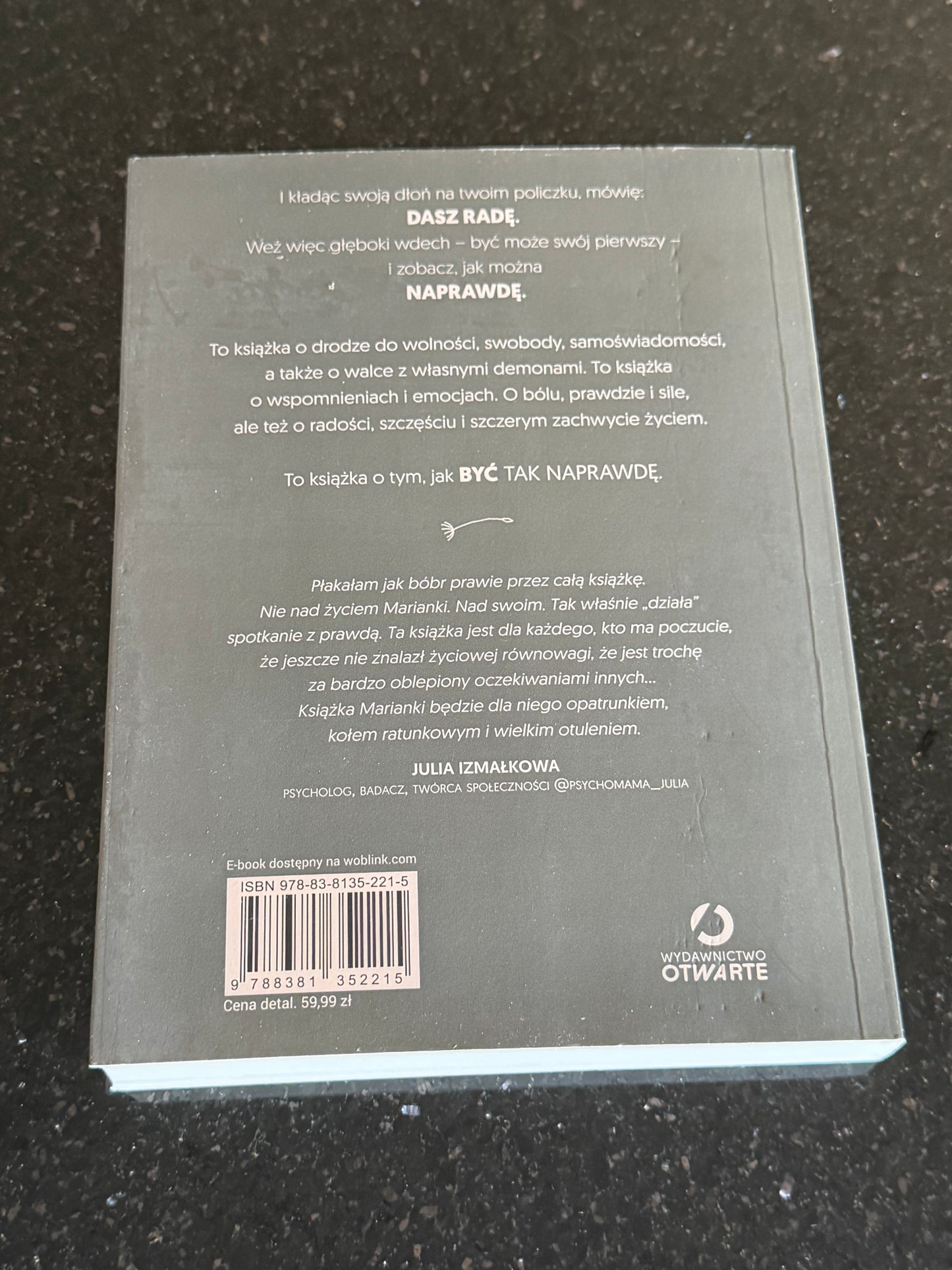 Polish 🇵🇱 Book - Marianna Gierszewska - Być tak naprawdę  - Next Day Delivery