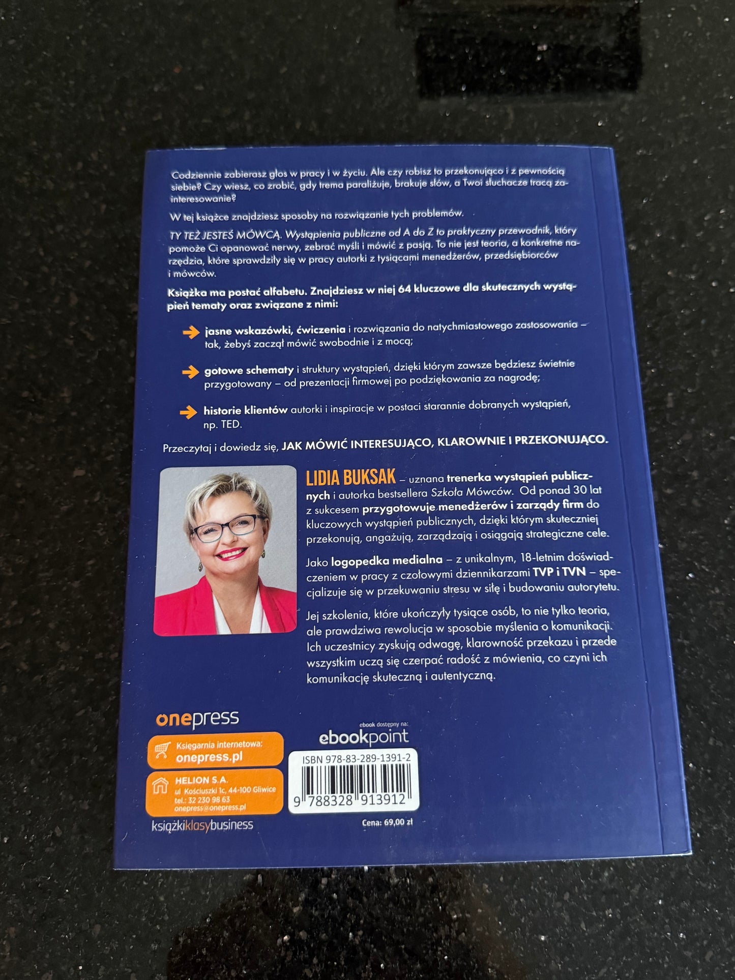 Polish 🇵🇱 Book - Lidia Buksak - Ty tez jestes mowca. Wystapienia publiczne od A do Z - Next Day Delivery