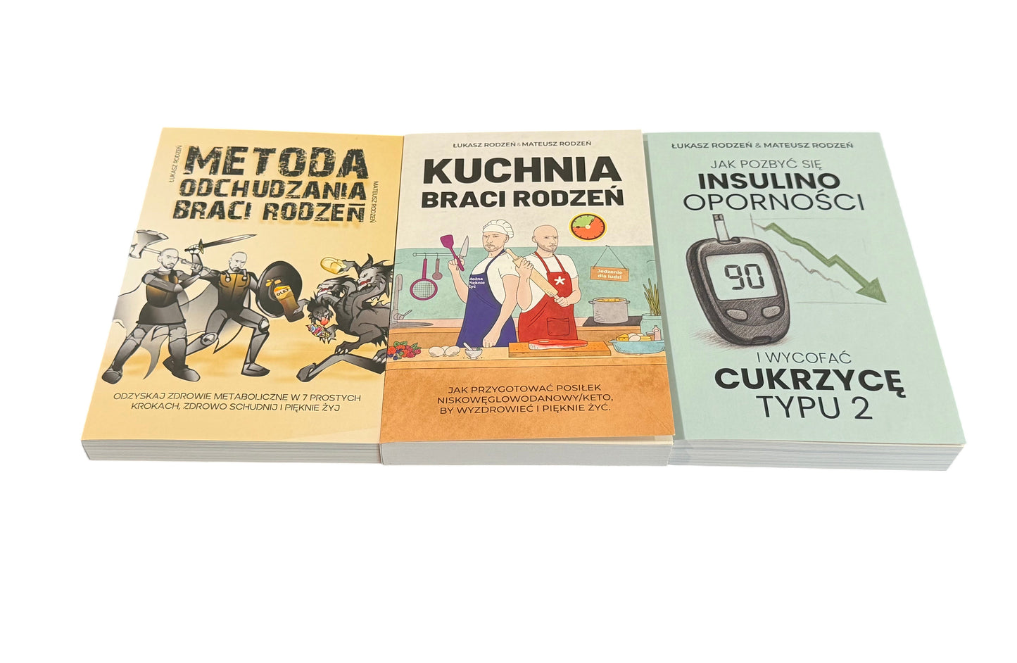 🇵🇱 Polish Book Bracia Rodzeń (Rodzen) - Keto Dieta 3 Books Bundle Pack Pakiet Ksiazek