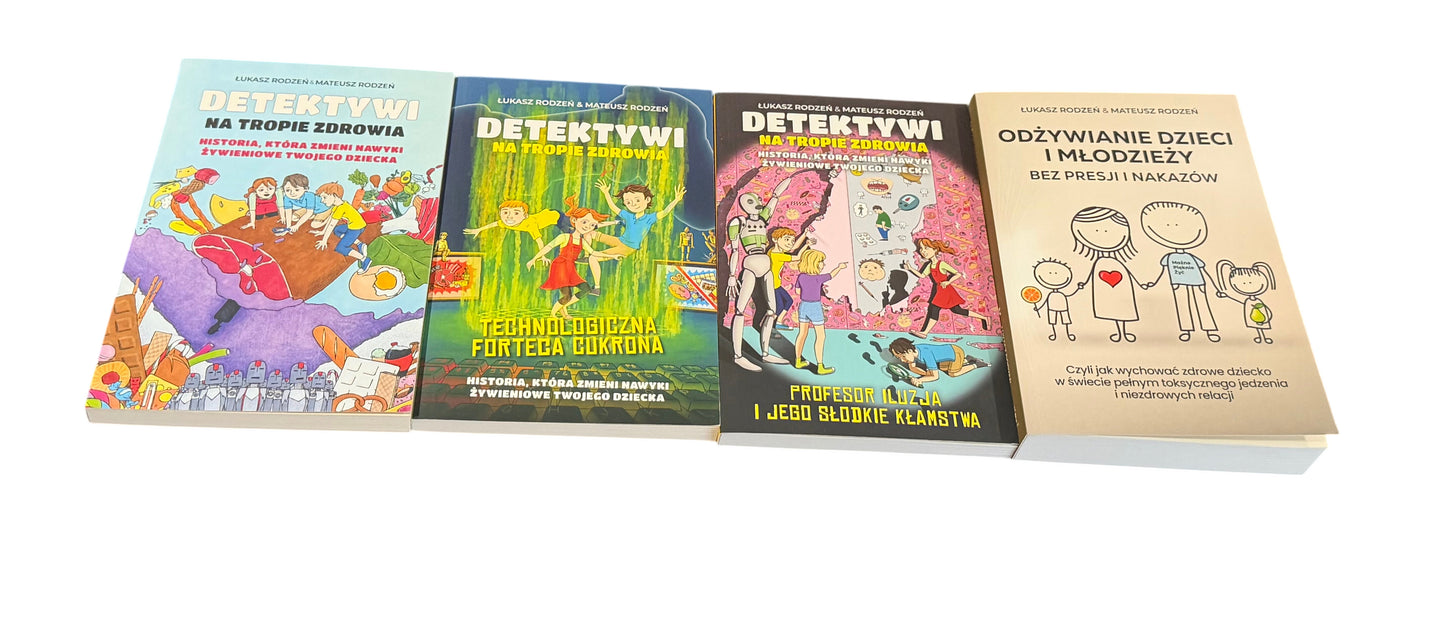 🇵🇱 Polish Book Bracia Rodzeń (Rodzen) - Keto Dieta 4 Books Bundle Pack Pakiet Ksiazek
