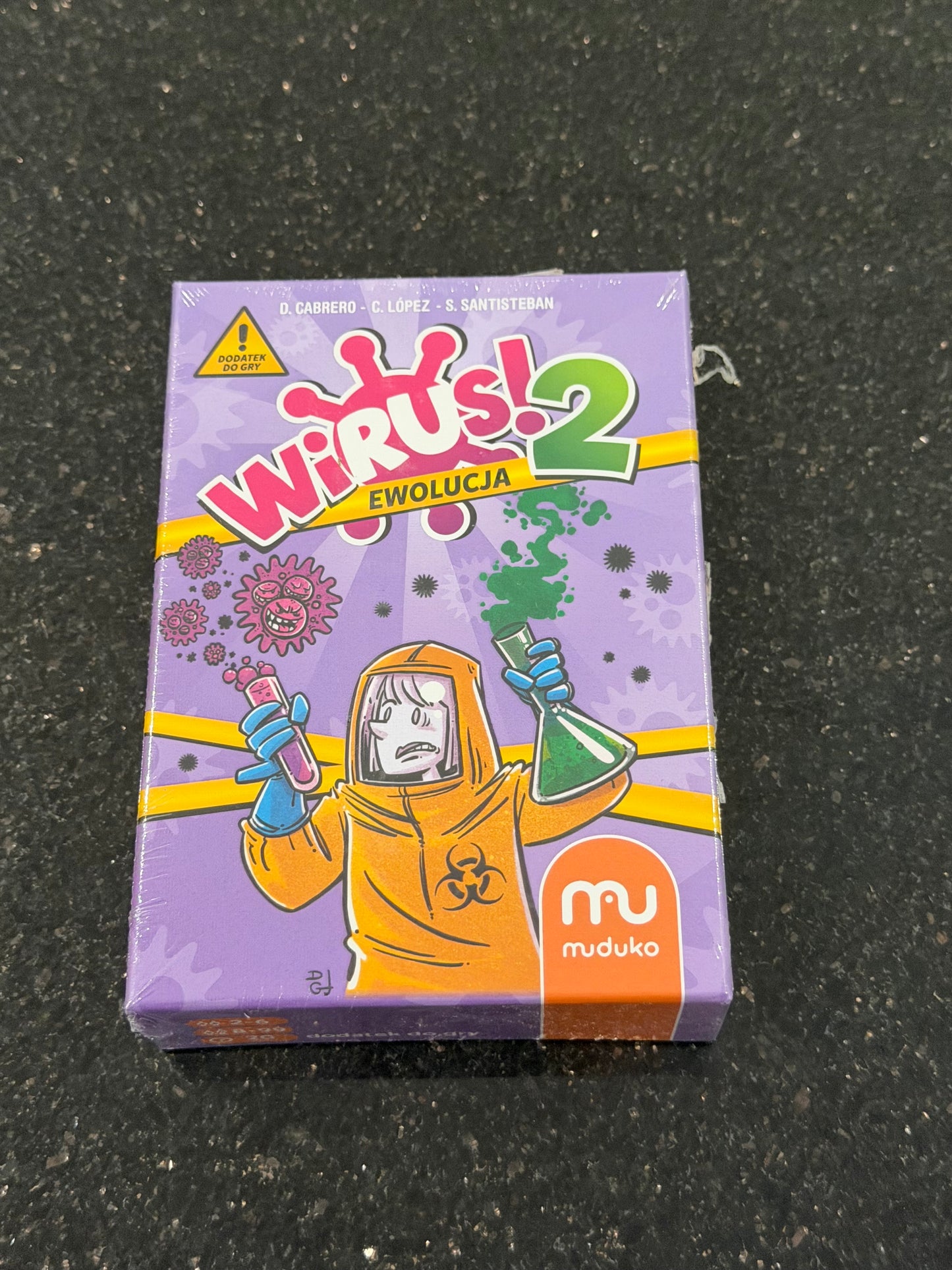 Wirus! i Wirus 2 Ewolucja! Gra Karciania Moduko Virus Card Game by Moduko