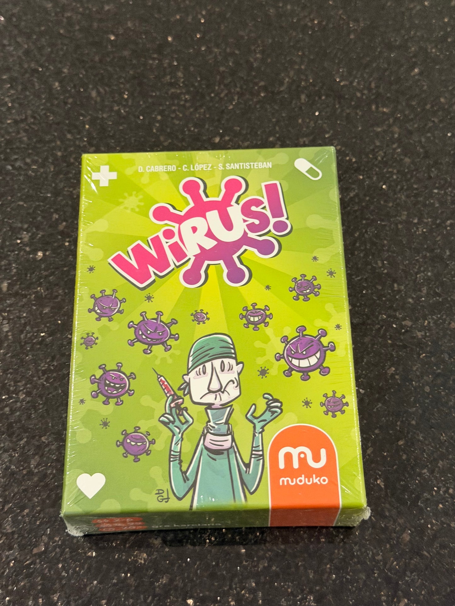 Wirus! i Wirus 2 Ewolucja! Gra Karciania Moduko Virus Card Game by Moduko