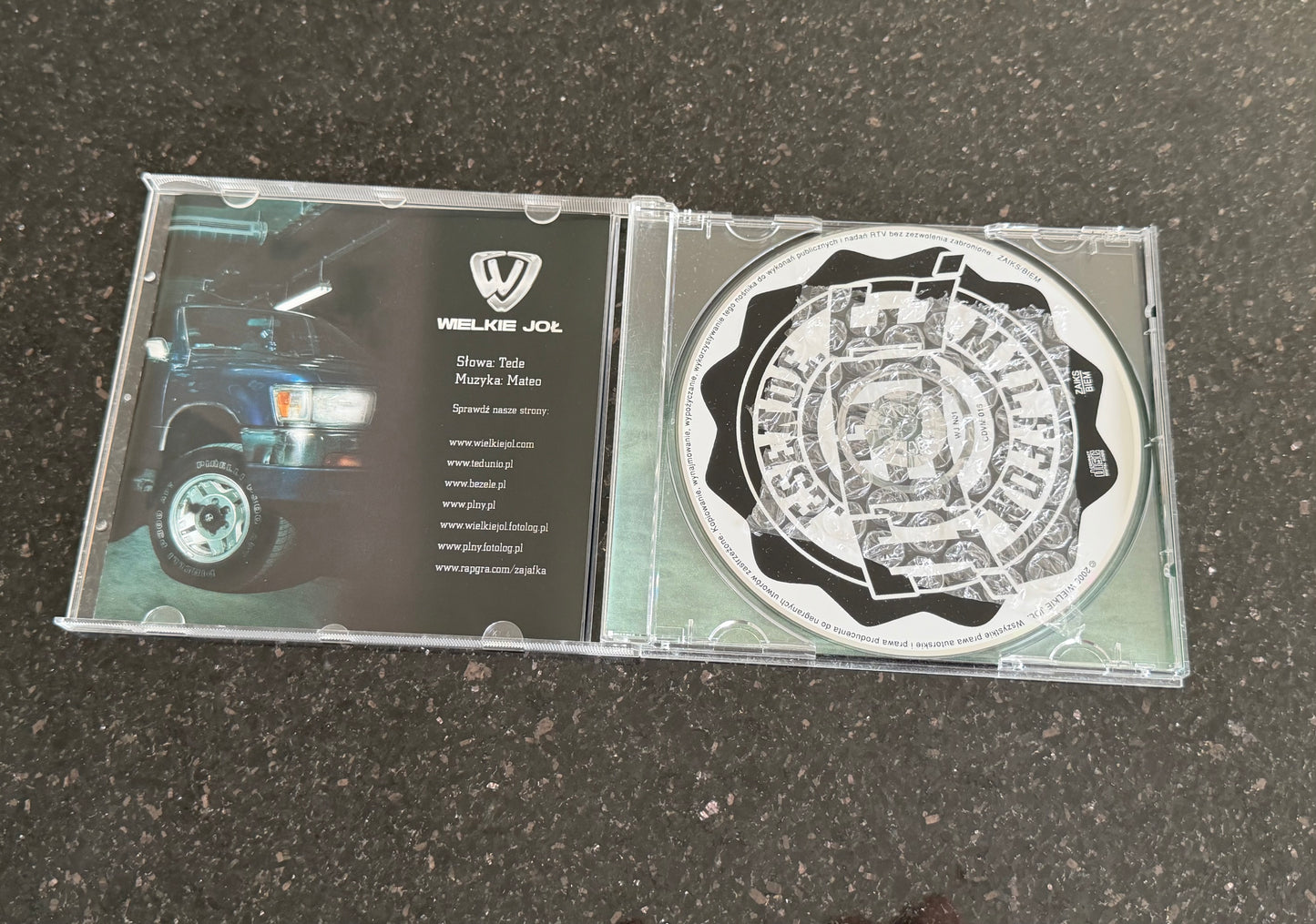 🇵🇱 Polish Hip Hop - Tede - Essende Mylffon 2006 1 wyd. Polski Hip Hop Polski Rap