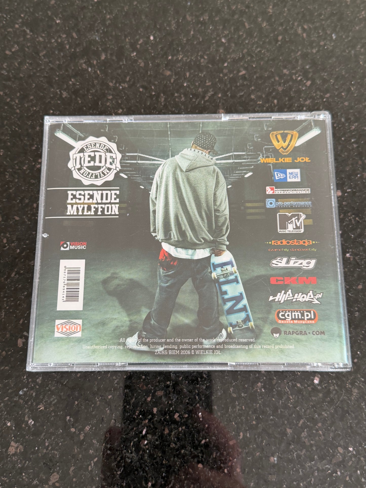 🇵🇱 Polish Hip Hop - Tede - Essende Mylffon 2006 1 wyd. Polski Hip Hop Polski Rap