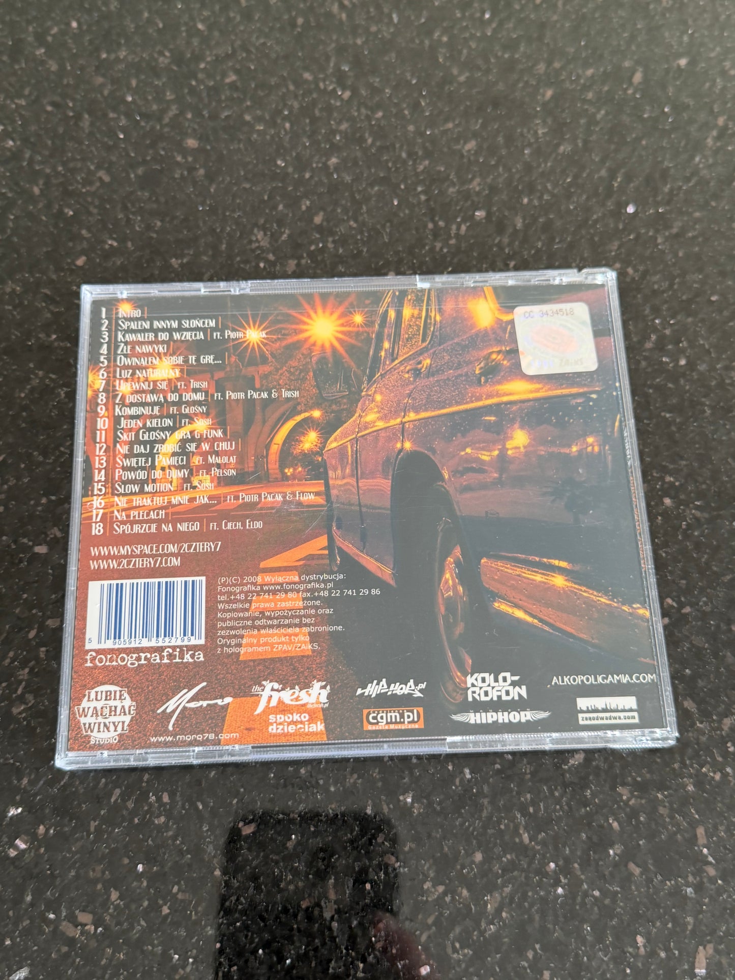 🇵🇱 Polish Hip Hop - 2 Cztery 7 - Spaleni innym słońcem Alkopoligamia Polski Hip Hop Polski Rap