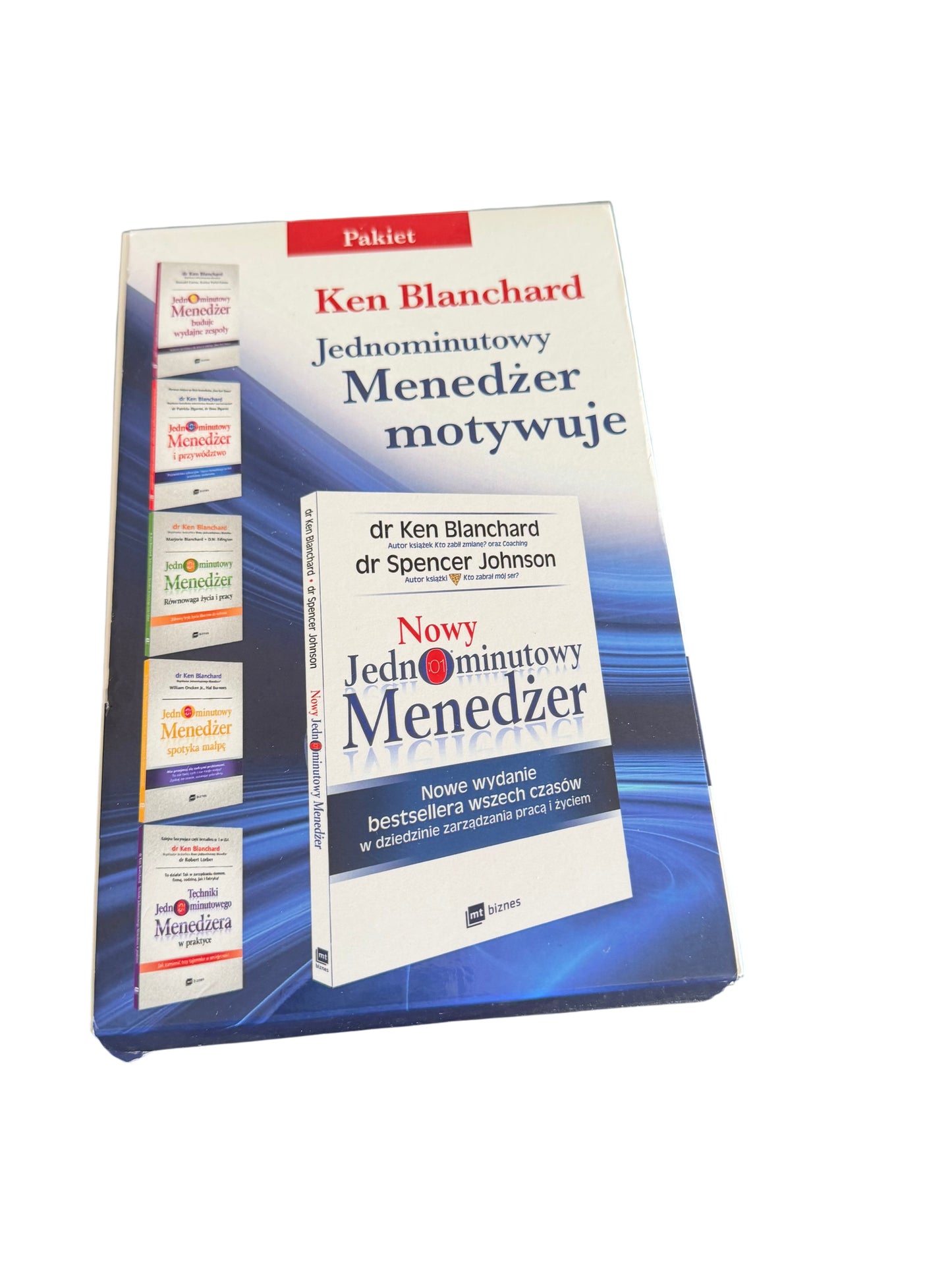 🇵🇱Polish Book - Ken Blanchard - Jednominutowy Manager Motywuje 6 Books Series Pack