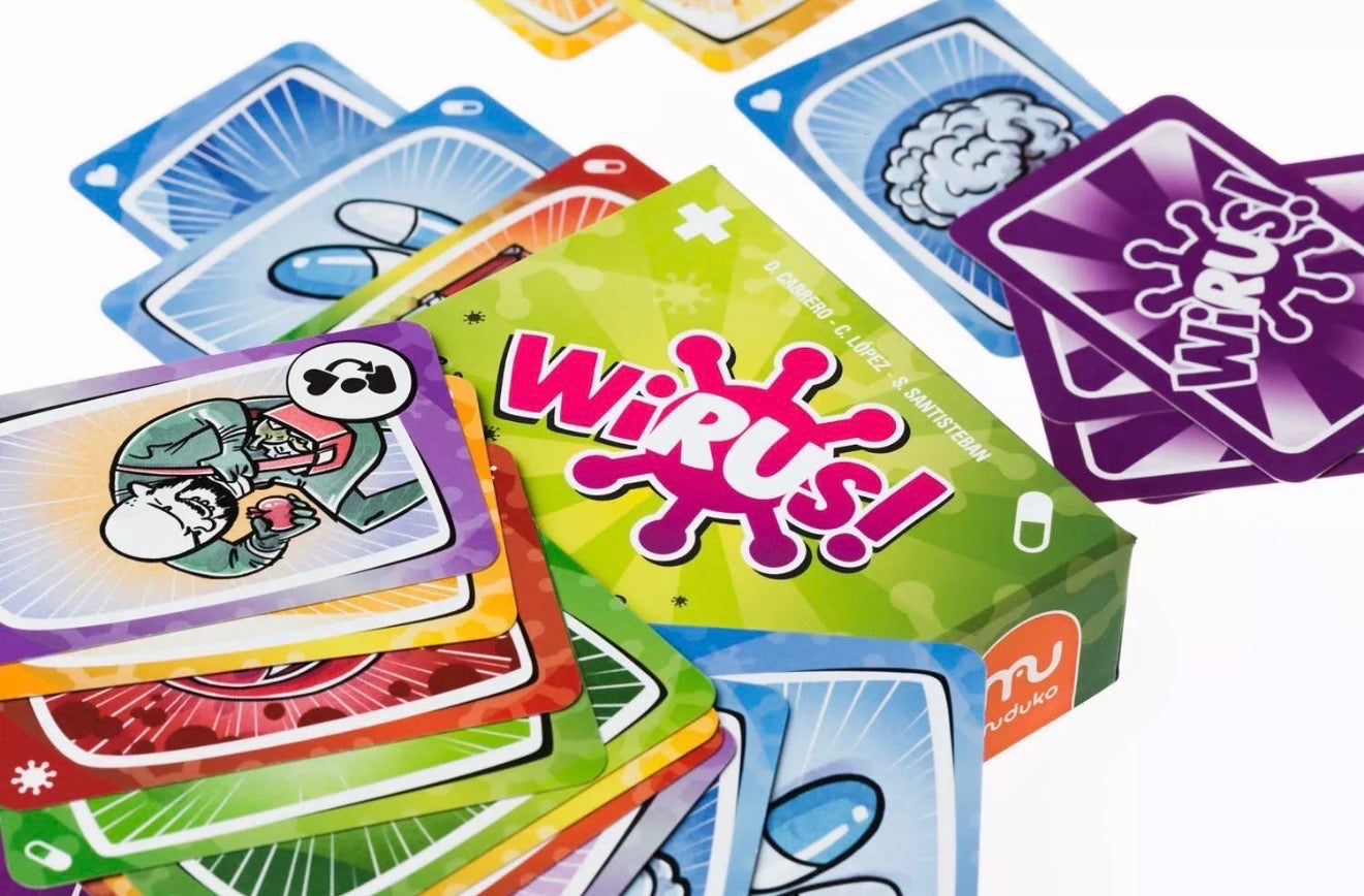 Wirus! i Wirus 2 Ewolucja! Gra Karciania Moduko Virus Card Game by Moduko