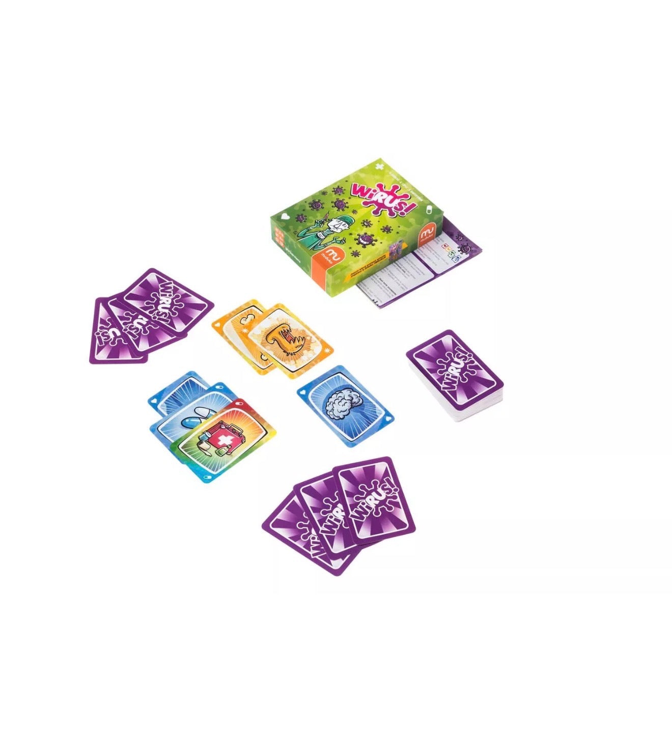 Wirus! i Wirus 2 Ewolucja! Gra Karciania Moduko Virus Card Game by Moduko